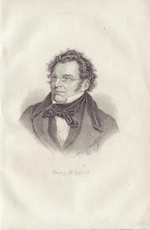 Franz Schubert (1797-1828), Komponist.