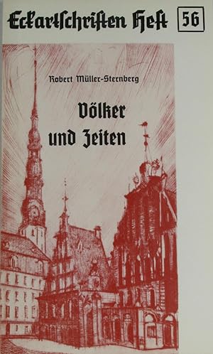 Bild des Verkufers fr Vlker und Zeiten. Zeugnisse deutscher Dichter (Eckartschriften Heft 56), zum Verkauf von Versandantiquariat Hbald