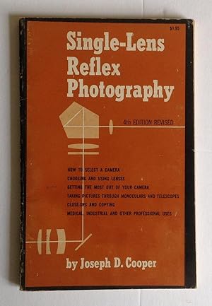 Image du vendeur pour Single-Lens Reflex Photography. mis en vente par Monkey House Books