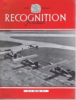 Joint Services Recognition Journal Vol. 13 July 1958 No.7