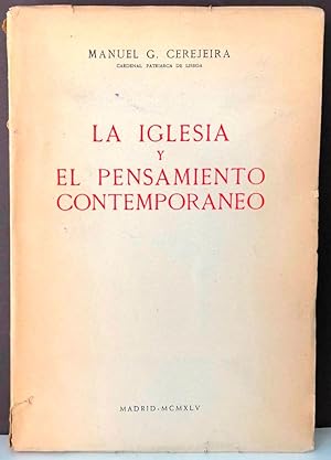 La Iglesia y el pensamiento contemporáneo