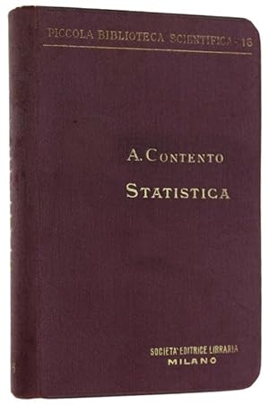 TEORIA STATISTICA GENERALE E DEMOGRAFICA.: