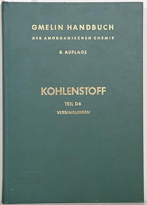 Handbuch der Anorganischen Chemie. (Gmelin Handbook of Inorganic and Organometallic Chemistry). 8...