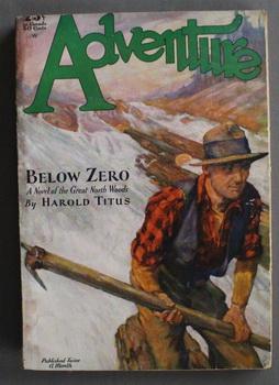 Imagen del vendedor de ADVENTURE (Pulp Magazine). March 15th 1930; -- Volume 74 #1 Below Zero by Harold Titus; a la venta por Comic World
