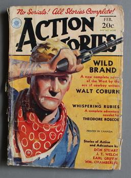 Seller image for ADVENTURE (Pulp Magazine). February 1932; -- Volume 11 #6 The Wild Brand by Walt Coburn; for sale by Comic World