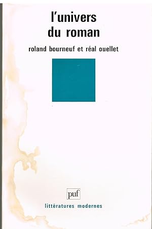 Immagine del venditore per L'Univers du roman venduto da Librairie l'Aspidistra