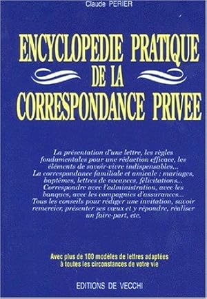 Imagen del vendedor de Encyclopdie pratique de la correspondance prive a la venta por crealivres