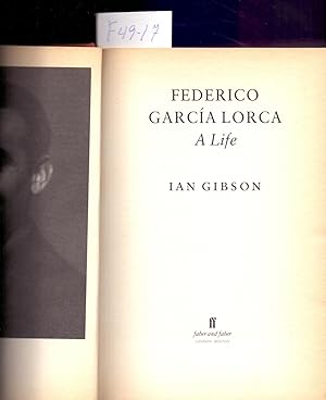 Seller image for FEDERICO GARCIA LORCA, A LIFE for sale by Libreria 7 Soles