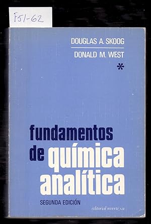 Seller image for FUNDAMENTOS DE QUIMICA ANALITICA - TOMO I - for sale by Libreria 7 Soles