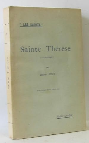 Seller image for Sainte Thrse (1515-1582) for sale by crealivres