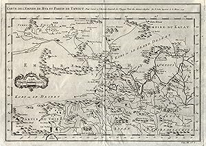 Bild des Verkufers fr Kupferstich- Karte, v. Bellin, "Carte de L'Empire de Hya et Partie de Tangut .". zum Verkauf von Antiquariat Clemens Paulusch GmbH