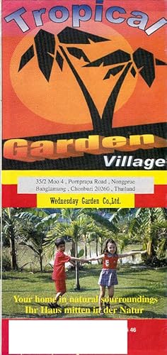Tropical Garden Village [Werbeflyer für Grundstückskauf]