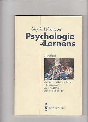 Seller image for Guy R. Lefrancois, Psychologie des Lernens / 3. Auflage for sale by sonntago DE