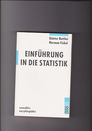 Seller image for Günter Buttler, Norman Fickel, Einführung in die Statistik for sale by sonntago DE