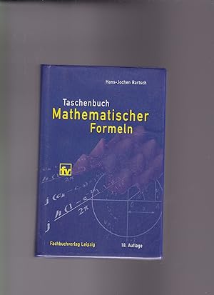 Seller image for Hans-Jochen Bartsch, Taschenbuch Mathematischer Formeln for sale by sonntago DE
