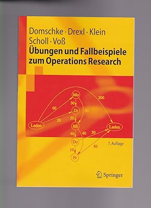 Imagen del vendedor de Wolfgang Domschke, bungen und Fallbeispiele zum Operations Research a la venta por sonntago DE