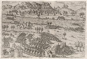 Immagine del venditore per Schlacht an der Rhone, 28.03.1570. venduto da Antiquariat Clemens Paulusch GmbH