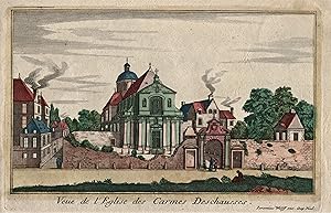 Teilansicht, St. Joseph des Carmes, "Vue de l'Eglise des Carmes Deschausses".