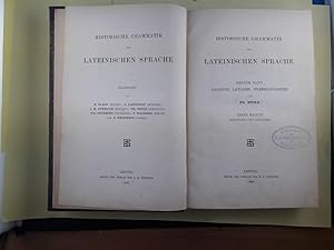 Historische Grammatik der lateinischen Sprache - Erster Band, erste Hälfte: Einleitung und Lautle...