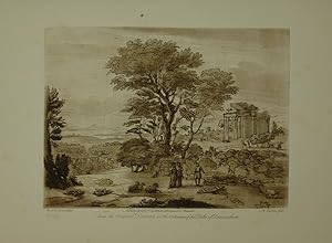 Landscape. From the original drawing in the collection of the Duke of Devonshire: Jacob and Pache...