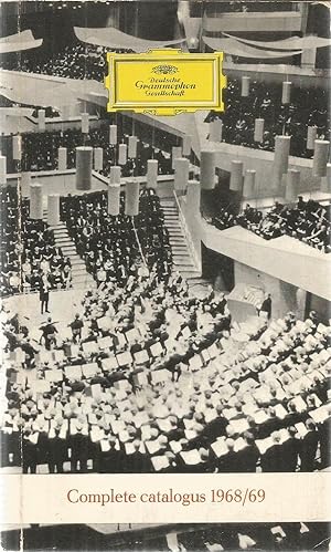 Gesamtkataolog - Complete Catalogue - Catalogue Général - Complete Catalogus 1968 - 1969