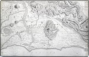 Bild des Verkufers fr Kupferstich- Karte, v. F. Chr. L. Sickler, "Plan Topographique de la Campane de Rome . 1811". zum Verkauf von Antiquariat Clemens Paulusch GmbH