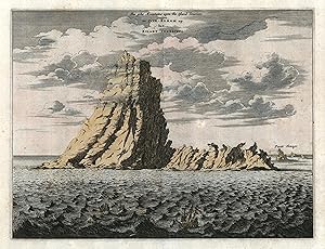 Bild des Verkufers fr TEIDE, Ansicht des "The pike Mountaine upon The Island Tenerieto. De Piek - Bergh op het Eilant Tenerifto". zum Verkauf von Antiquariat Clemens Paulusch GmbH