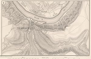 Bild des Verkufers fr Stadtplan mit naher Umgebung. zum Verkauf von Antiquariat Clemens Paulusch GmbH