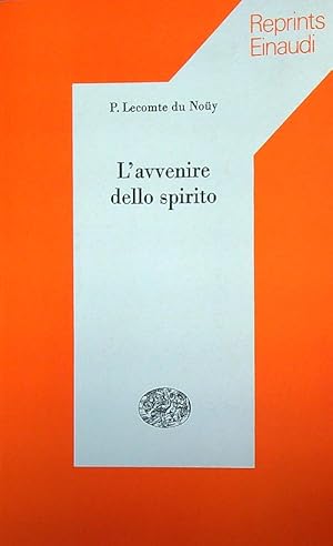 Seller image for L'avvenire dello spirito for sale by Librodifaccia