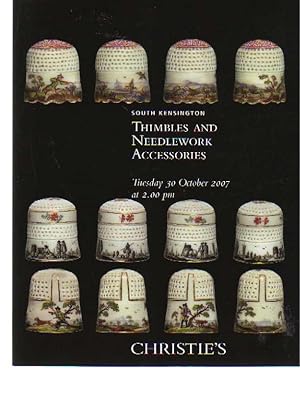 Christies 2007 Thimbles and Needlework Accessories