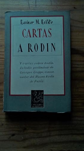 Bild des Verkufers fr CARTAS A RODIN zum Verkauf von Libreria Bibliomania