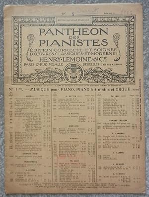 Seller image for Oeuvres pour piano. N 5. Chantons l'hymen. for sale by Librairie les mains dans les poches