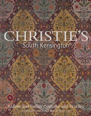 Christies October 2003 Islamic and Indian Costume and Textiles