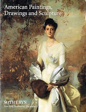 Seller image for Sothebys December 1997 American Paintings, Drawings & Sculpture for sale by thecatalogstarcom Ltd