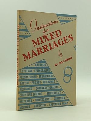 INSTRUCTIONS FOR MIXED MARRIAGES
