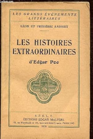 Seller image for LES HISTOIRES EXTRAORDINAIRES D'EDGAR POE for sale by Le-Livre