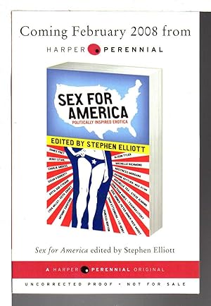 Seller image for SEX FOR AMERICA: Politically Inspired Erotica. for sale by Bookfever, IOBA  (Volk & Iiams)