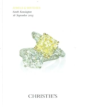 Christies September 2015 Jewels & Watches