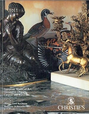 Christies November 1995 European Works of Art, Carpets & Furniture