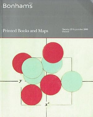 Bonhams September 2009 Printed Books & Maps