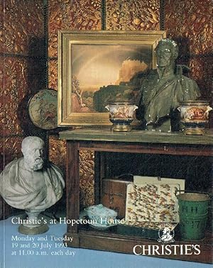 Seller image for Christies July 1993 Hopetoun House for sale by thecatalogstarcom Ltd