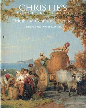 Seller image for Christies May 1997 British & Continental Pictures for sale by thecatalogstarcom Ltd