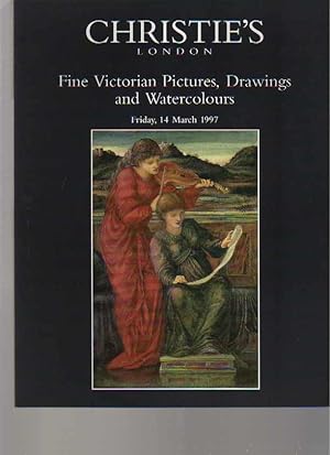 Seller image for Christies 1997 Fine Victorian Pictures, Drawings & Watercolours for sale by thecatalogstarcom Ltd