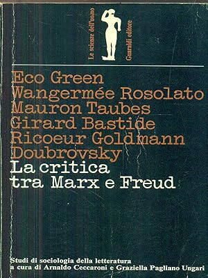 Bild des Verkufers fr La critica tra Marx e Freud zum Verkauf von Librodifaccia