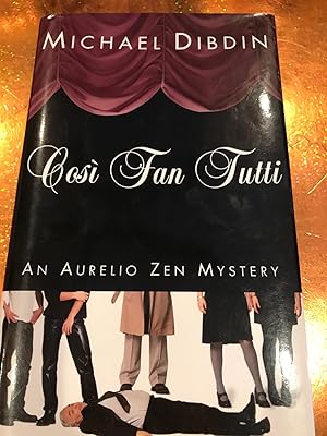 Seller image for COSI FAN TUTTI an Aurelio Zen Mystery for sale by Happy Heroes