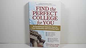 Image du vendeur pour Find the Perfect College for You mis en vente par Gene The Book Peddler