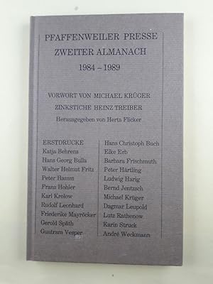 Pfaffenweiler Presse . Zweiter Almanach; 1984 - 1989 Pfaffenweiler Literatur ; 27