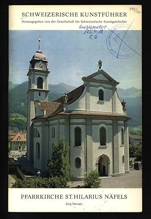 Seller image for Pfarrkirche S[ank]t Hilarius Nfels. Schweizerische Kunstfhrer, Nr. 299/300 : Ser. 30. for sale by Antiquariat Bookfarm