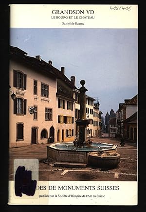 Bild des Verkufers fr Grandson VD. Le Bourg et le Chateau. Schweizerische Kunstfhrer, Nr.415/416. zum Verkauf von Antiquariat Bookfarm