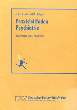Immagine del venditore per Rechtsfragen in der Psychiatrie (Praxisleitfaden Psychiatrie) venduto da Antiquariat Bookfarm